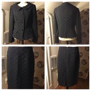 KAY UNGER NEW YORK LINED SKIRT SUIT SIZE 10